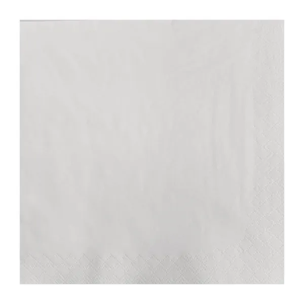 Witte papieren tafel servetten - 2-laags - 300 x 300 mm - Set van 1500