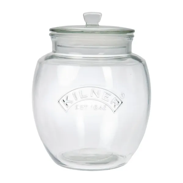 Glazen Kilner pot met deksel - 4 L