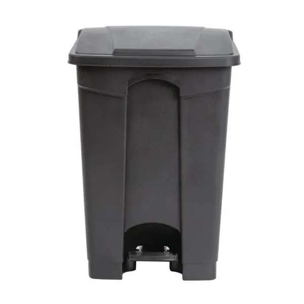 Keukenprullenbak met pedaal Zwart - 45 L