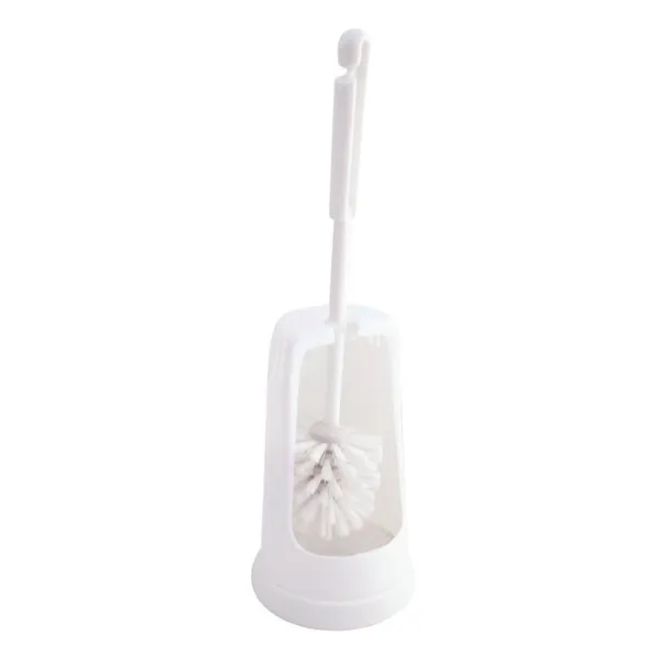 Witte WC-borstel