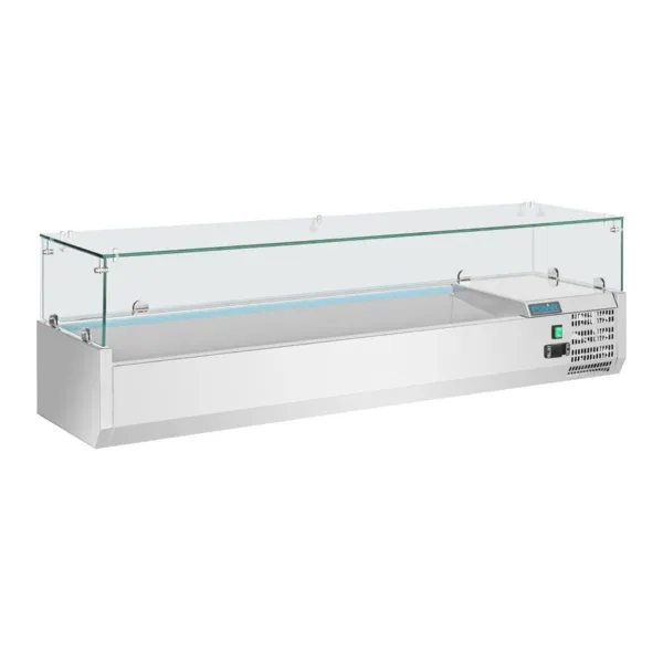 Koelvitrine voor 5x GN 1/3 en 1x GN 1/2, serie G
