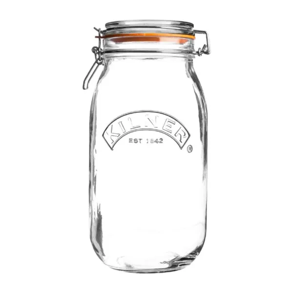 Inmaakpot met clip 1500 ml