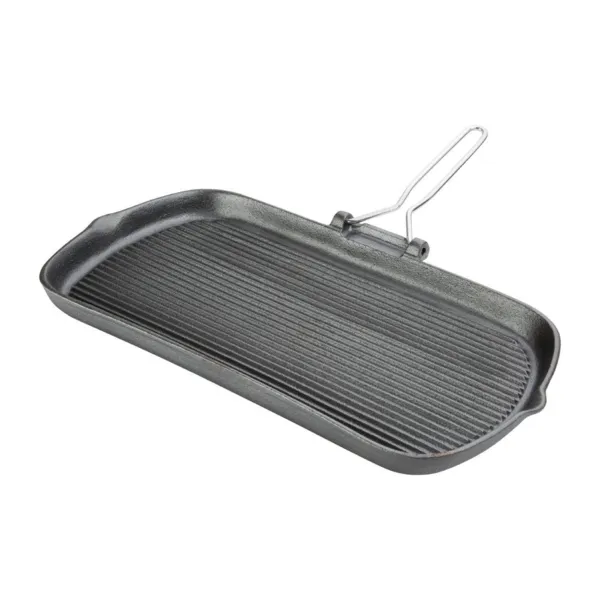 Gietijzeren grillpan - L 225 x D 380mm