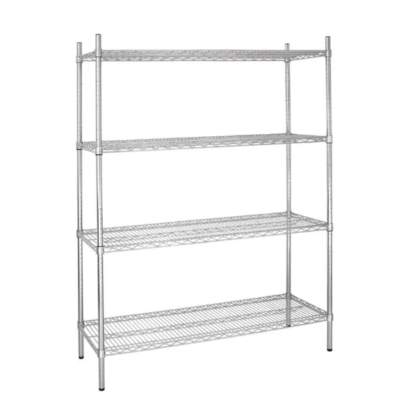 Modulaire rek 4 niveaus - L 1525 x D 457 mm