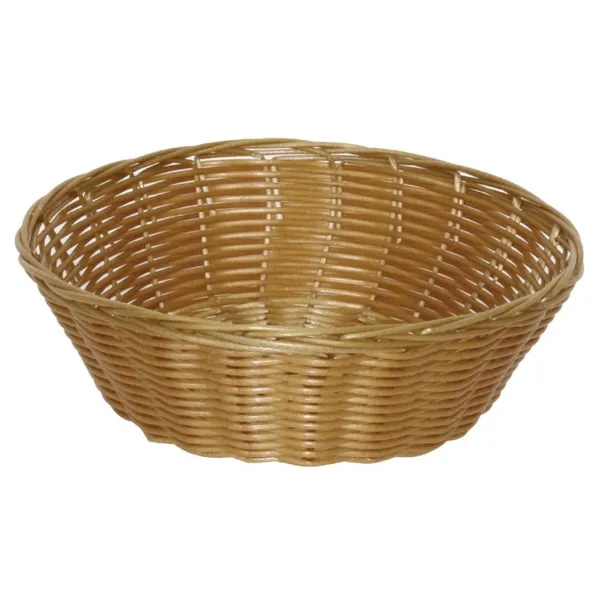 Ronde rieten mand - Set van 6