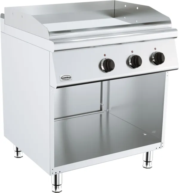 Elektrische Chrome Bakplaat op Kast - Serie 700 - 800 mm