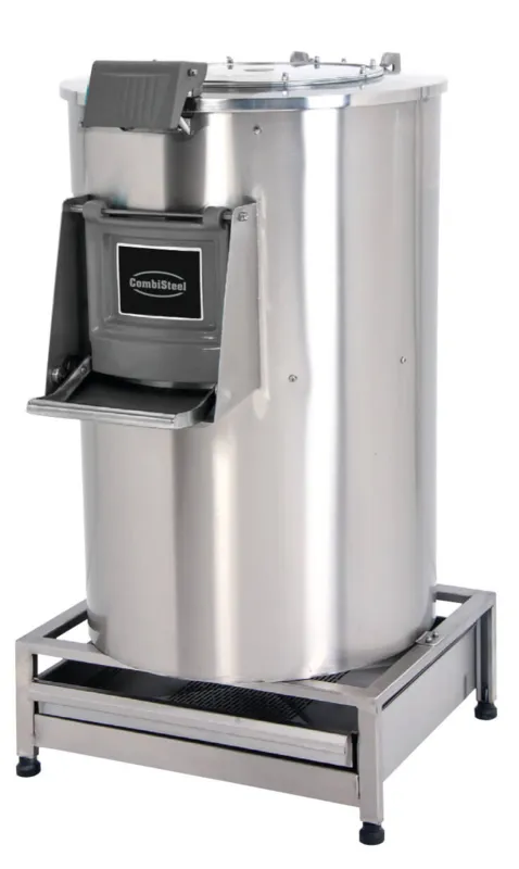 Aardappelschilmachine met filter - 50 kg