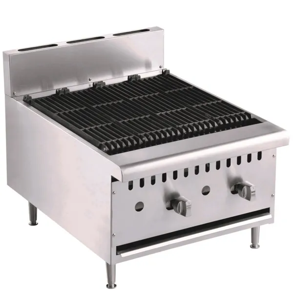 Grill met lavasteen - 615 x 800 mm
