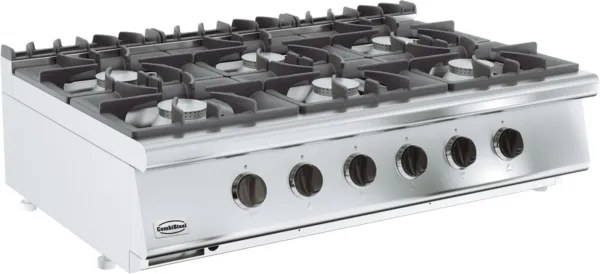Inbouwgasfornuis 700 - 6 branders - 6500 W