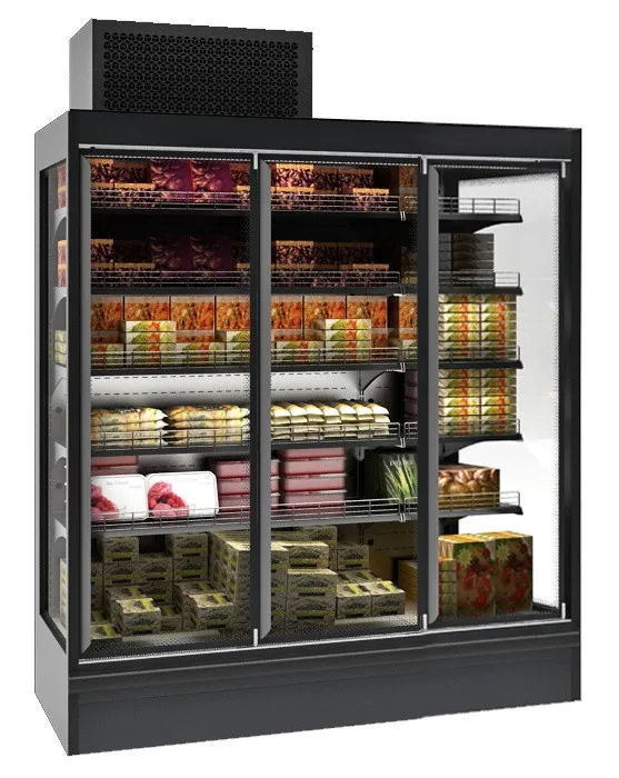 Max Wandkoelvitrine met 4 Deuren - 8,1 m²