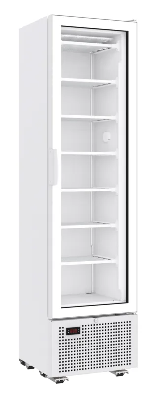 Witte Negatieve Koelkastkast - 1 Glazen Deur - 221 L