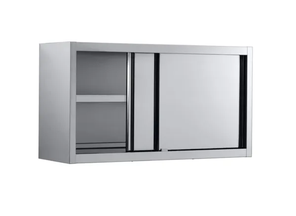 Wandkast met Schuifdeuren - L 1200 x D 400 mm