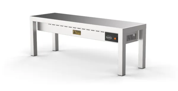Keramische Verwarmde Tafelplank - 1 Niveau - L 1000 x P 300 mm