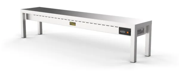 Keramische Verwarmde Tafelplank - 1 Niveau - L 1600 x D 300 mm
