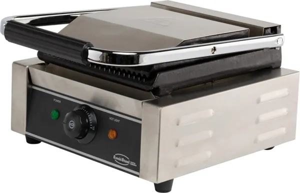 Grill Panini Simple - Geribbelde Platen