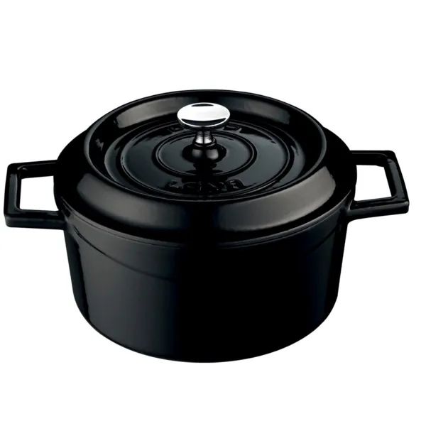 Gietijzeren Braadpan - Ø 32 cm - Zwart
