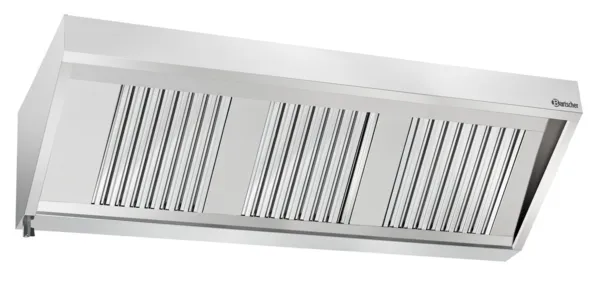 Wandkap met Motor en Verlichting - L 1800 x D 700 mm