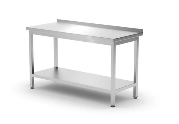 Muurtafel Profi Line met Plank - L 1400 x D 600 mm