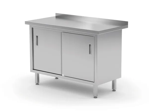 Muurtafel - Kast met Schuifdeuren - L 1000 x D 600 mm