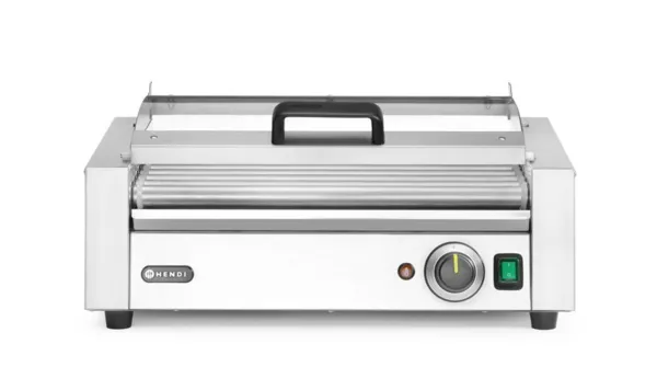 Rijdende Grill voor Worstjes met Deksel - 1 Zone - 790 W