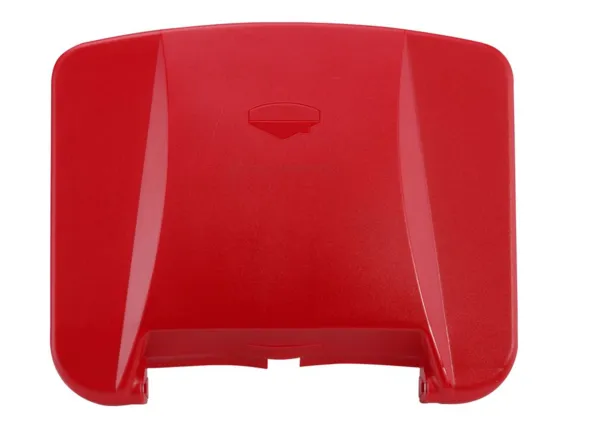 Deksel voor pedaalbak - Rood