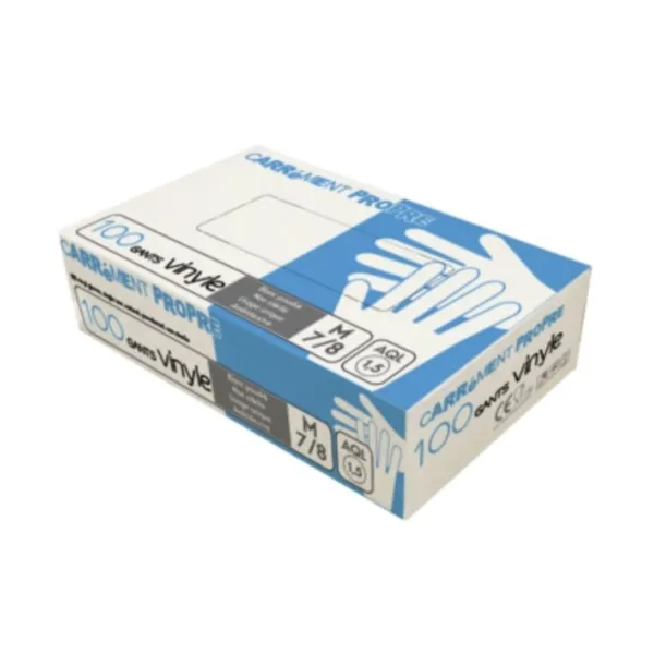 Gants en Vinyle - Lot de 100