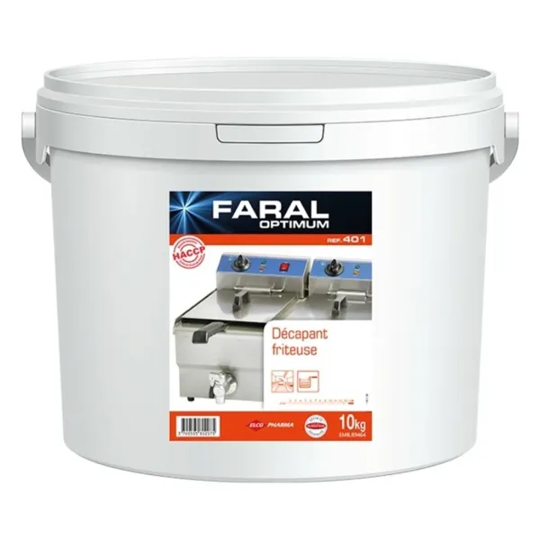 Décapant pour Friteuse - Seau 10 Kg