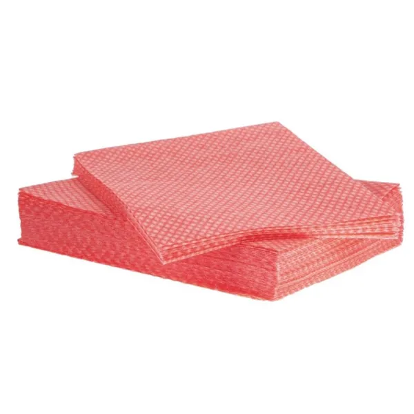 Rode wegwerpdoekjes - Set van 50