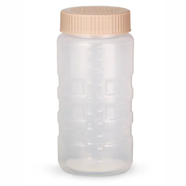 Transparante Poedersuikerstrooier met Fijne Gaatjes - 470 ml